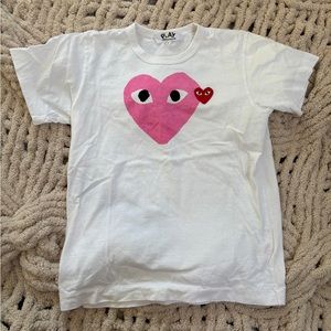 Comme des Garcons Play Heart Logo T-shirt